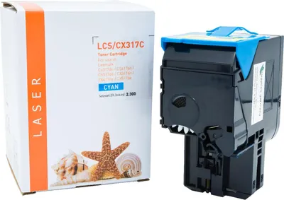 Produktbild von cyan Toner 3.4-71B20C0 kompatibel mit Lexmark 71B20C0  Seiten: 2.300