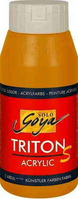 Produktbild von SOLO GOYA Triton S Acrylic Brillantocker hell 750 ml