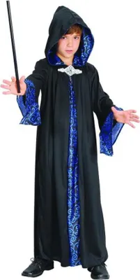 Produktbild von Halloween Blue Zauberer Kostüm 110/120 cm