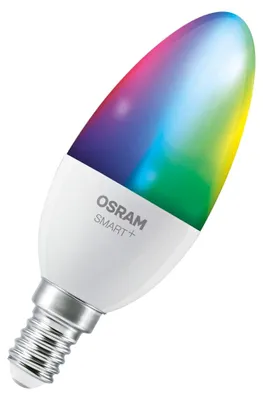 Obrázok produktu pre Osram SMART+ MATTER Classic B40, 4,9 W, 40 W, E14, 470 lm, 20000 h, Biela