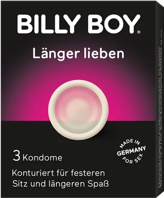 Obrázok produktu pre Billy Boy - Love Longer - 3 kondómy