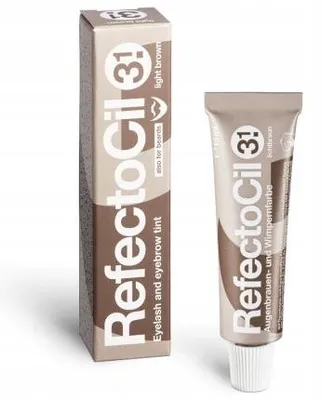 Zdjęcie produktu dla HENNA RefectoCil żel do Brwi rzęs JASNY BRĄZ 15ml