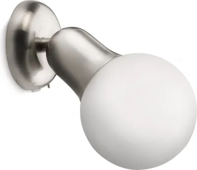 Produktbild von Philips Ecomoods Innenraum E14 12W Matt Chrom, Weiß Wandbeleuchtung 369191716