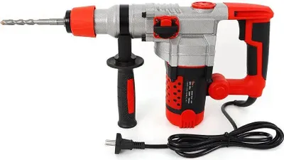Produktbild von Bohrhammer - Abbruchhammer - 2200 W - 0–930 U/min - 220 V AC - 50 Hz - EU-Stecker - 6,8 kg - Rot