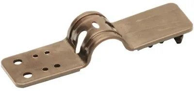 Image de Clip de Fixation Brise-Vue, Lot de 20 Pièces, Polypropylène, Taupe, Indémontable, Nature