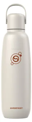 Produktbild von SodaStream Fizz & Go, Karbonisiererflasche, Sand, Edelstahl, 900 ml, 0,745 l, 0,9 l