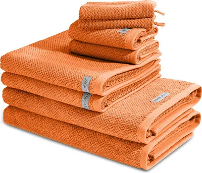 Produktbild von Ross Selection 2 X Wasch- 2 X Gäste- 2 X Dusch- 2 X Handtuch im Set Hautfreundliches Frottee für besten Komfort, Exzellente Saugfähigkeit und schnelles Trocknen, Vielseitige Farboptionen für jeden Einrichtungsstil
