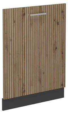 Immagine prodotto di Pannello frontale della lavastoviglie Vicco R-Line Rovere artigianale 60 cm senza piano di lavoro, Model 54624