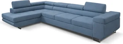 Produktbild von FurMeb24 - Ecksofa AVIO L BIS - LINKE SEITE , Sofa mit  Bettk€sten und Schlaffunktion - VENA 06