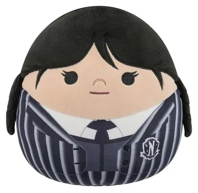 Zdjęcie produktu dla Wednesday Squishmallows Plüschfigur Wednesday in Uniform 20 cm