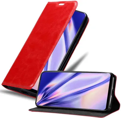 Produktbild von Cadorabo Hülle für Vivo NEX Schutz Hülle in Rot Handyhülle Etui Case Cover Magnetverschluss