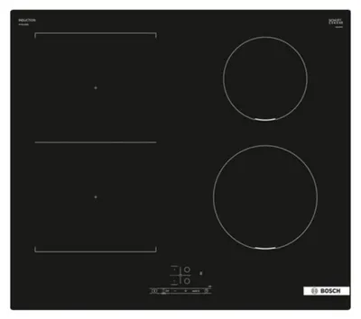 Produktbild von 60 cm induktionskochfeld mit 4 kochzonen, 6900 w, schwarz Bosch PVS611BB6H