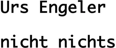 Produktbild von nicht nichts