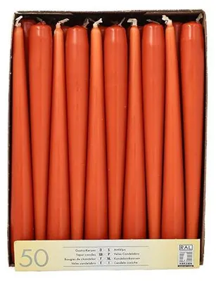 Produktbild von Leuchterkerzen Ø 2,2 cm · 25 cm rost