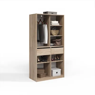 Immagine prodotto di Armadio Livinity Trento Sonoma con 2 cassetti, Model 58968
