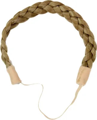 Produktbild von WIG ME UP Haarreif geflochten dunkelblond YZF-3080-24