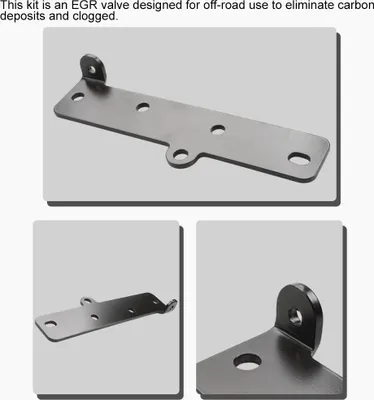 Image de Kit de remplacement pour soupape d'étranglement du radiateur EGR, adapté pour Dodge Ram 2500 3500 4500 5500 6,7 l 13–18, sans tuyau