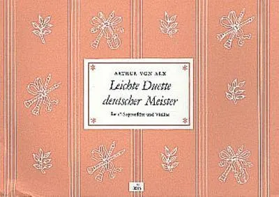 Produktbild von Leichte Duette deutscher Meisterfür c''-Sopranflöte und Violine
