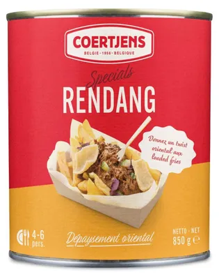 Produktbild von Coertjens Rendang 850g – Traditionelles indonesisches Rindfleischgericht
