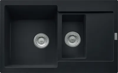 Produktbild von Franke Einbauspüle Fragranit Maris MRG 651-78 – Black Matt