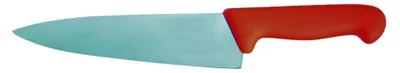 Obrázok produktu pre Kuchynský nôž, široká čepeľ, 200 mm, červený