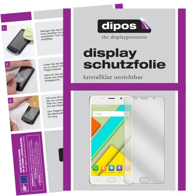 Produktbild von 6x Schutzfolie für ViVK R9s 2017 klar Displayschutzfolie Folie Display Schutz