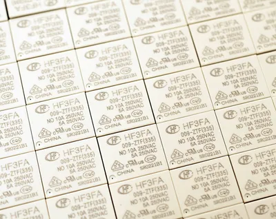 Produktbild von Hongfa HF3FA/009-ZTF Printrelais 9Vdc 10A 1xWechsler 5 Pin Relais #718136