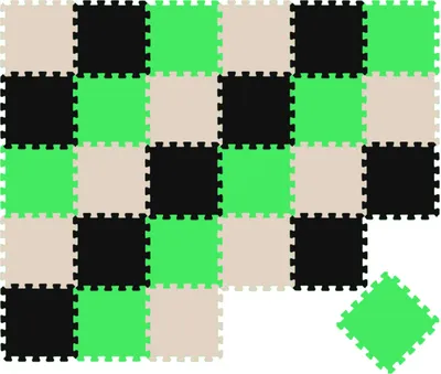 Image de 27 pièces tapis puzzle bébé enfant à partir de zéro - 30x30 puzzle tapis de jeu à quatre pattes