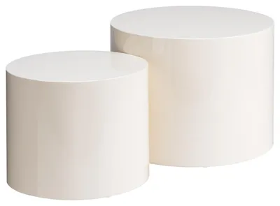 Produktbild von home24 Beistelltisch - 2er-Set - Rund