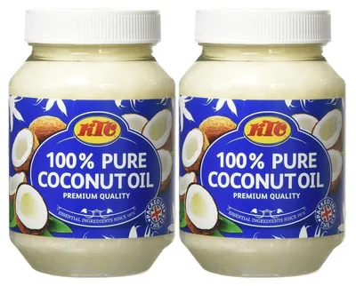 Obrázek produktu pro KTC Pure Coconutoil čistý kokosový olej prémiové kvality 500ml 2-pack
