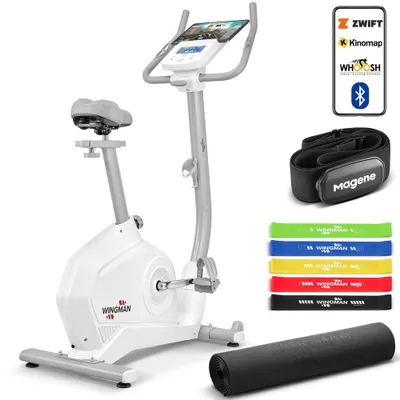 Zdjęcie produktu dla Treningowy rower stacjonarny Wingman STX9 Pro - biały