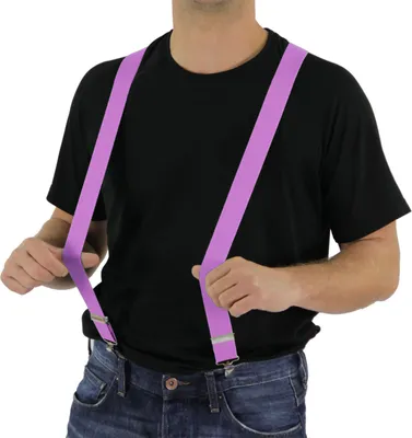 Produktbild von 80er Jahre Hosenträger rosa Kostüm Fasching Hosen Träger