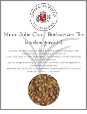 Produktbild von Mono Soba Cha - Buchweizen Tee (stärker geröstet) 2 KG