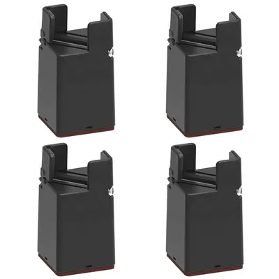 Produktbild von 4 Stück Möbelerhöhung 10cm, Verstellbarer Möbelerhöhung für Schränke, Betten, Sofas, Tische, Stühle(10-37 mm)