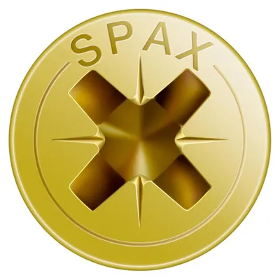 Produktbild von SPAX Senkmultikopf Kreuzschlitz Z2 Vollgewinde YELLOX, 200 Stück