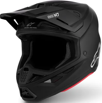 Immagine prodotto di Casco da motocross Alpinestars S-M7, nero opaco, taglia M (57/58)