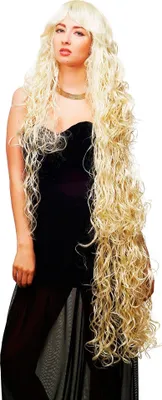 Produktbild von WIG ME UP Perücke Rapunzel Superlang Platin TC-1035-613