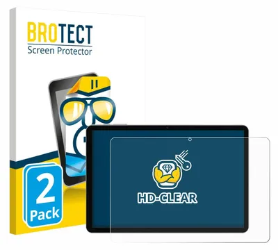 Produktbild von 2x Für Pritom M10 TAB 10 PLUS 10.1" Schutzfolie BROTECT Displayschutz Display Schutz Folie Klar Transparent