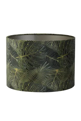 Immagine prodotto di Light & Living - Paralume Cylinder Amazon - Verde - Ø40x30cm - Paralume in tessuto per E27