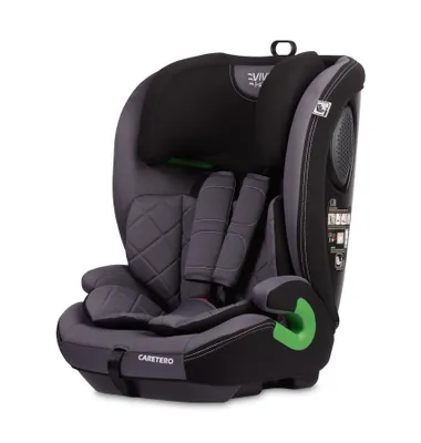 Produktbild von CARETERO, i-Size Autositz Kinder, Vorne Babyautositz 76-150cm, Vivo Graphit
