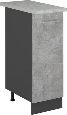 Immagine prodotto di Armadio cucina dispensa alto Vicco R-Line Calcestruzzo 30 cm PL Marmo, Model 53813