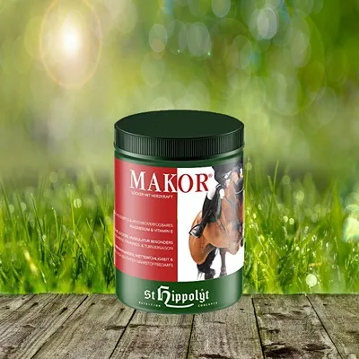 Produktbild von St Hippolyt Makor, Magnesium und Vitamin E, bei erhöhtem Nährstoffbedarf, 1 kg Dose