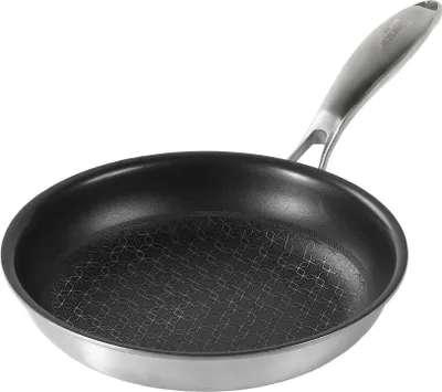Produktbild von SILVERSTAR® Edelstahlpfanne Bratpfanne 20 cm | ohne Deckel
