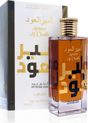 Obrázok produktu pre Lattafa Ameer Al Oudh, Unisex, 100 ml, Tekutý parfém, Saffron, Nutmeg, Geranium, Woody Notes,Labdanum, Oud, Vanilla, Leather