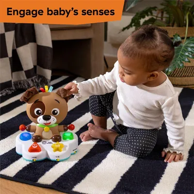 Zdjęcie produktu dla BABY EINSTEIN Wielozmysłowa zabawka do budzenia, z muzyką i światełkami, interaktywna i wielojęzyczna