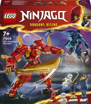 Immagine prodotto di LEGO NINJAGO Mech del Fuoco Elementale di Kai - 71808