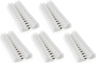 Produktbild von Variante Lüsterklemmen steckbar 1,5 / 2,5 / 6,0 mm² 1 / 5 / 10 Paar - Art: 5 x Paare 1,5 mm² (8HP)