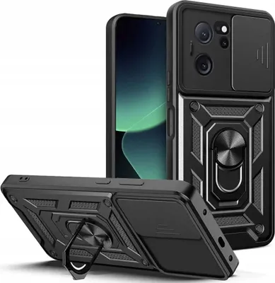 Zdjęcie produktu dla Mobiili tagakaas Tech-Protect Xiaomi 13T/13T Pro CamShield Pro, must