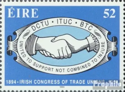 Produktbild von Briefmarken Irland 1994 Mi 849 (kompl.Ausg.) postfrisch Irischer Gewerkschaftskongress