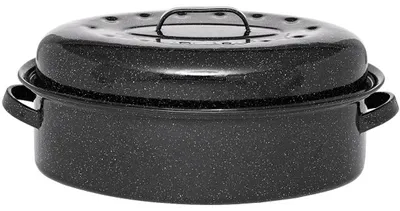 Immagine prodotto di Pirofila ovale Acciaio al carbonio 46x31cm Warmcook 0509